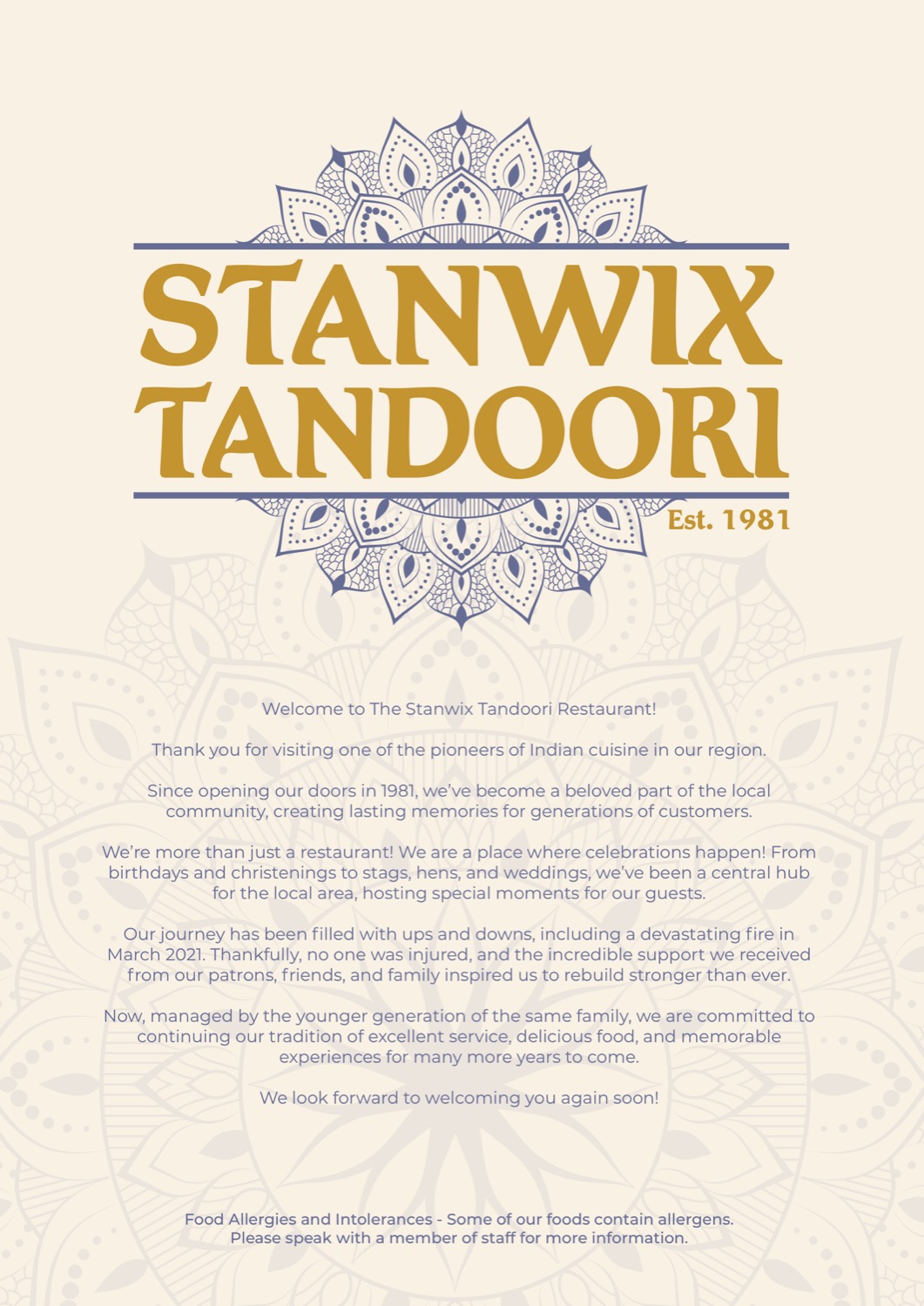 Main Menu cover